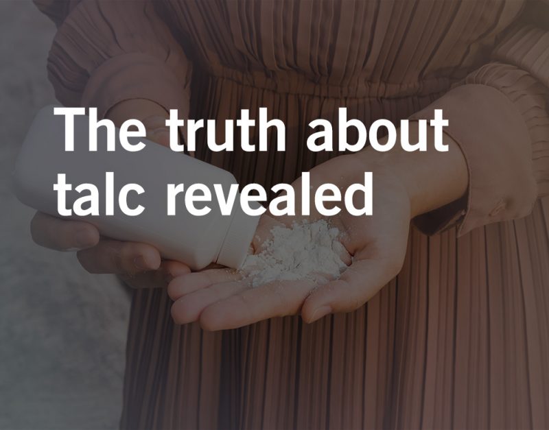 asbestos-contaminated baby powder