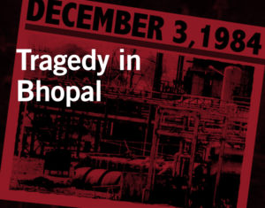 The Bhopal India Gas Tragedy at Union Carbide pesticide factory